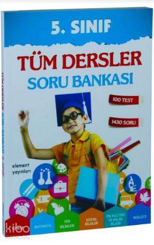 5. Sınıf Tüm Dersler Soru Bankası; 101 Test 1430 Soru