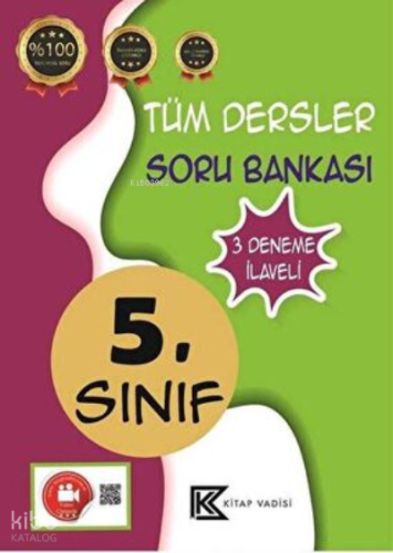 5. Sınıf Tüm Dersler Soru Bankası Kitap Vadisi