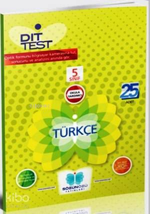 5. Sınıf Türkçe Dıt Test (25 Adet)