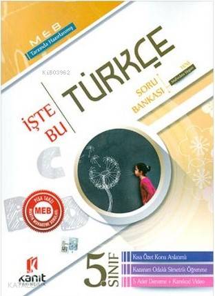 5. Sınıf Türkçe İşte Bu Soru Bankası