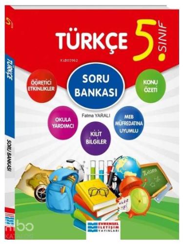5. Sınıf Türkçe Soru Bankası Evrensel İletişim Yayınları