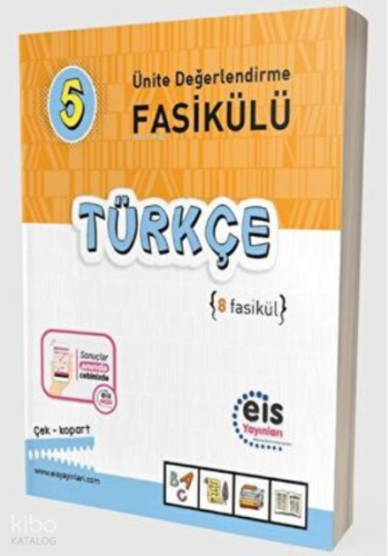 5.Sınıf - Ünite Değerlendirme Fasikülü (1-8 ) - Türkçe