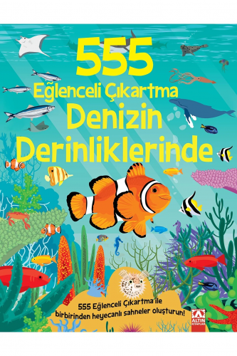 555 Eğlenceli Çıkartma - Denizin Derinliklerinde - Kitapiks.com