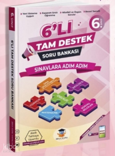 6. Sınıf 6`lı Tam Destek Soru Bankası