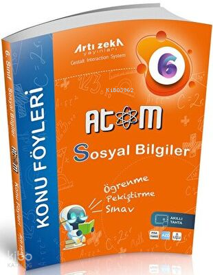 6. Sınıf Atom Sosyal Bilgiler Konu Föyleri