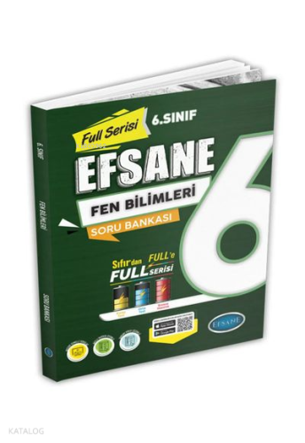 6.Sınıf Efsane Full Serisi  Fen Bilimleri  Soru Bankası