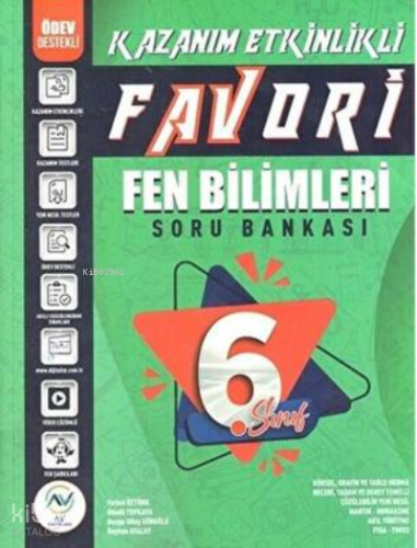 6.Sınıf Favori Kaz. Etk. S.B. Fen Bilimleri - 2023