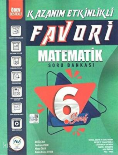 6.Sınıf Favori Kaz. Etk. S.B. Matematik - 2023