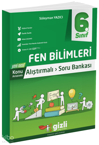 6.Sınıf Fen Bilimleri Alıştırmalı Soru Bankası