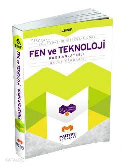 6. Sınıf Fen ve Teknoloji Konu Anlatımlı Okula Yardımcı