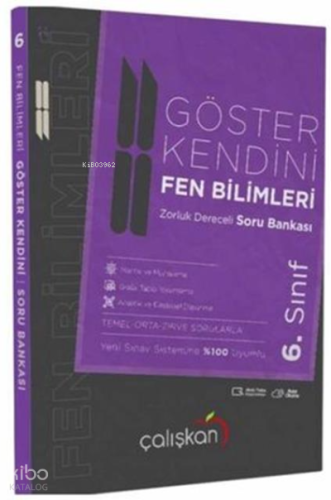 6. Sınıf Göster Kendini Fen Bilimleri Soru Bankası Çalışkan Yayınları