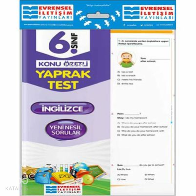 6.Sınıf İngilizce YT 2020