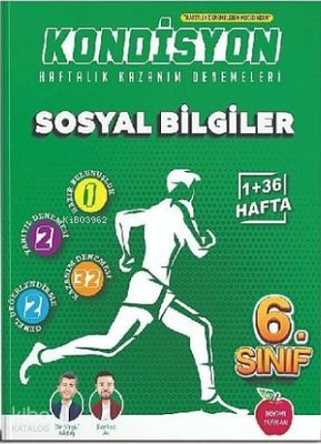 6.Sınıf Kondisyon + Sosyal Bilgiler Denemesi 37 Hafta