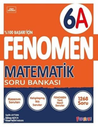 6. Sınıf Matematik A Fenomen Soru Bankası