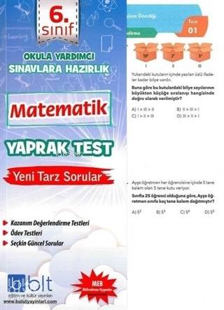 6. Sınıf Matematik Yaprak Test