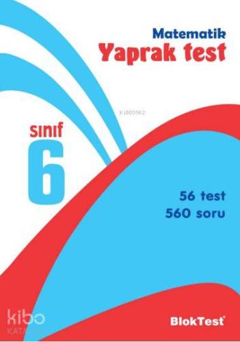 6. Sınıf Matematik Yaprak Test