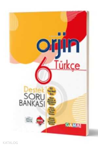 6.Sınıf Orjin Türkçe Destek SB