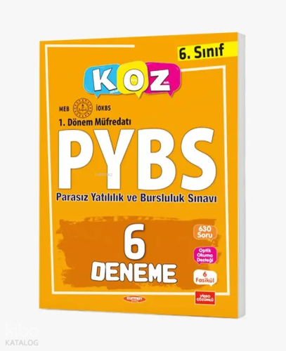 6. Sınıf PYBS 6 Deneme
