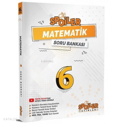 6.Sınıf Spoıler Matematık Sb