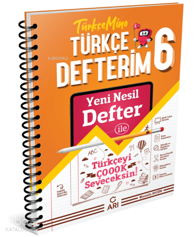 6.Sınıf Türkçe Defteri