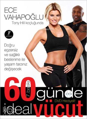 60 Günde İdeal Vücut (Kuşe Kağıt-Dvd Ekli); Tony Hill Koçluğunda