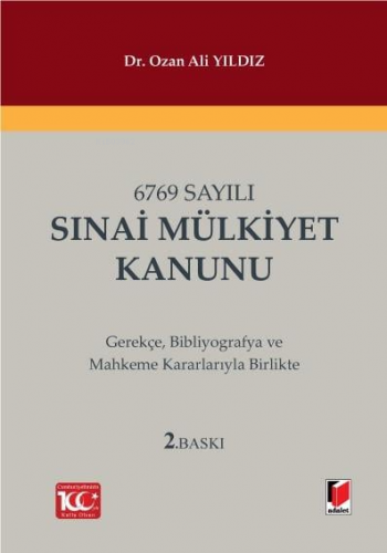 6769 Sayılı Sınai Mülkiyet Kanunu - Kitapiks.com