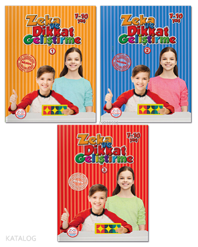 7-10 Yaş Zeka ve Dikkat Geliştirme Seti
