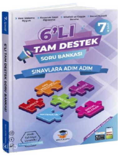 7. Sınıf 6`lı Tam Destek Soru Bankası