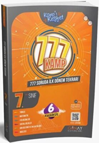 7. Sınıf 777 Soruda İlk Dönem Kamp Kitabı