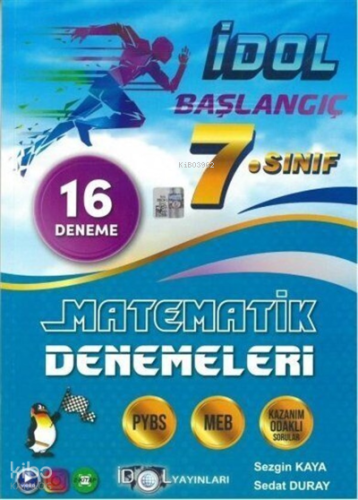 7. Sınıf Başlangıç Matematik 16 Deneme İdol Yayınları