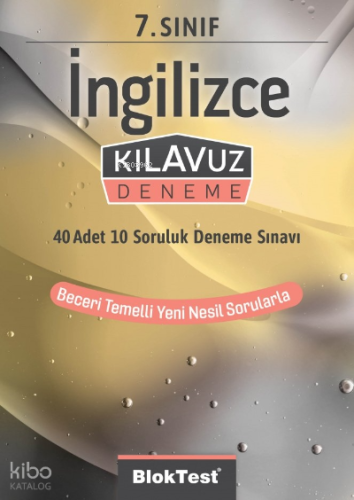 7.Sınıf Bloktest İngilizce Kılavuz Deneme