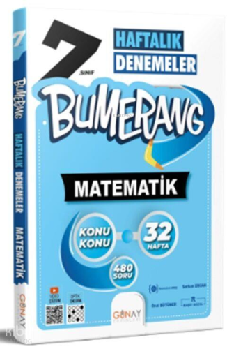 7. Sınıf Bumerang Haftalık Matematik Denemeleri
