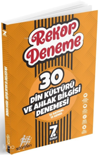 7. Sınıf Din Kültürü Ve Ahlak Bilgisi Rekor Deneme