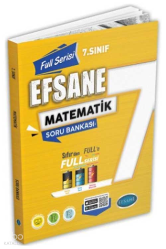 7.Sınıf Efsane Full Serisi Matematik Soru Bankası