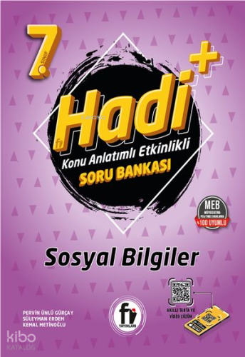 7.Sınıf Hadi+ Sosyal Bilgiler Konu Anlatımlı