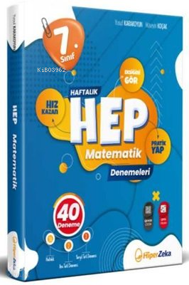 7. Sınıf HEP Matematik Haftalık Deneme Föyleri