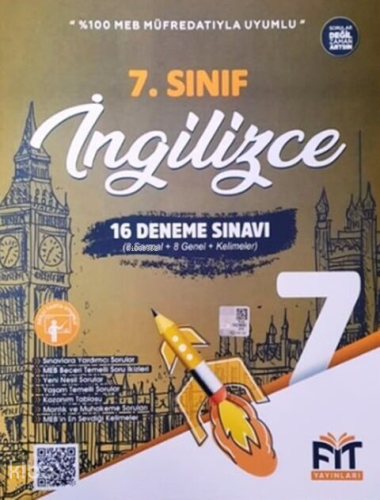 7. Sınıf İngilizce Branş Deneme