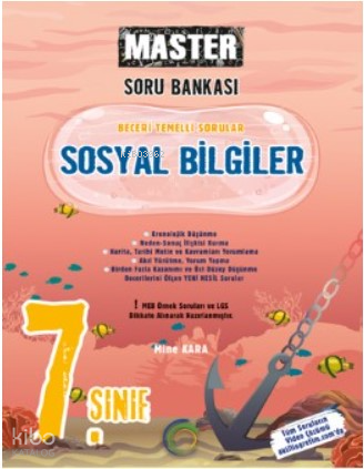 7. Sınıf Master Sosyal Bilgiler Soru Bankası