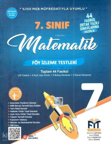 7.Sınıf Matematik Fasikülü Föy