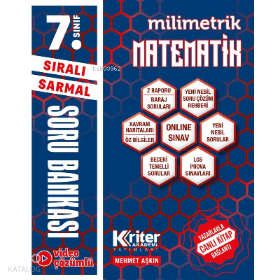 7.Sınıf Matematik Soru Bankası