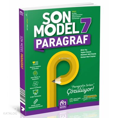 7.Sınıf Son Model Paragraf