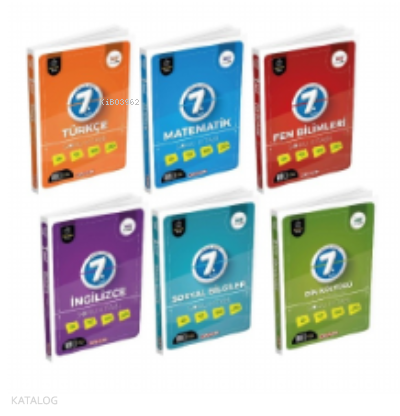 7. SINIF SORU BANKASI SETİ (6 KİTAP)