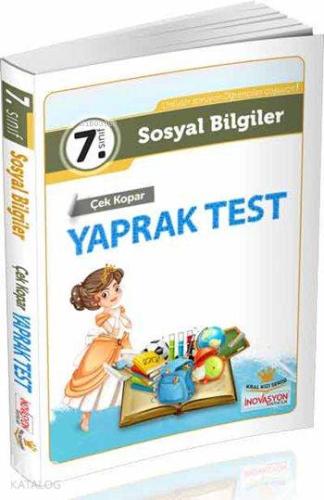 7. Sınıf Sosyal Bilgiler Çek Kopar Yaprak Test