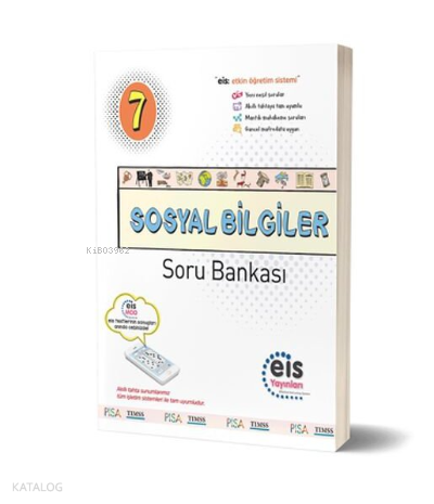 7. Sınıf Sosyal Bilgiler Soru Bankası Eis Yayınları
