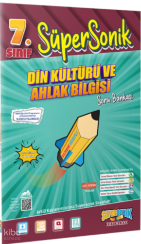 7. Sınıf Süpersonik Din Kültürü ve Ahlak Bilgisi Soru Bankası