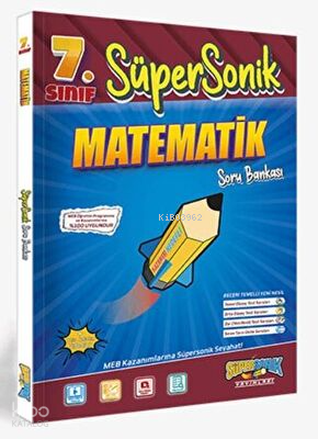 7. Sınıf Süpersonik Matematik Soru Bankası