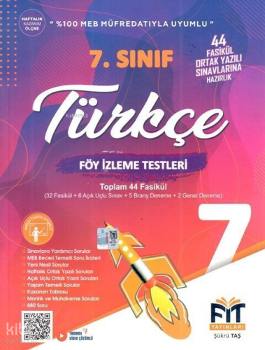 7.Sınıf Türkçe Fasikülü Föy