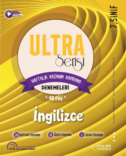 7. Sınıf Ultra Serisi İngilizce Deneme Kitabı (48 Föy) - Kitapiks.com