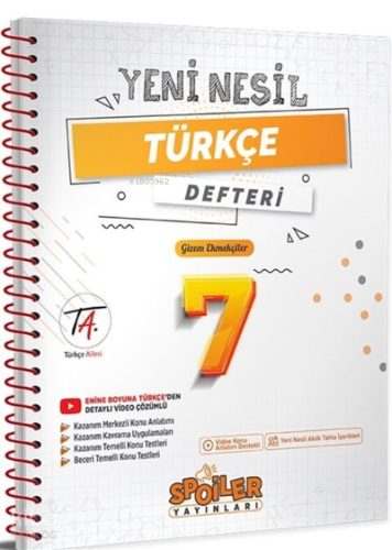 7.Sınıf Yenı Nesıl Turkce Defterı