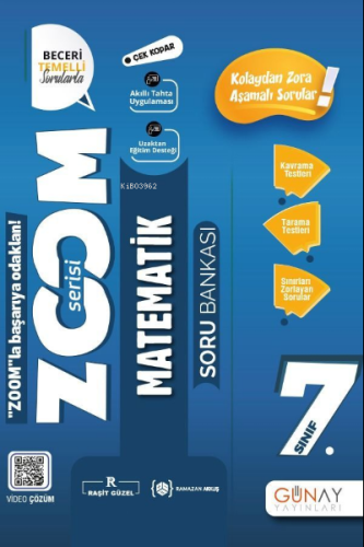 7.Sınıf Yeni Zoom Matematik Soru Bankas